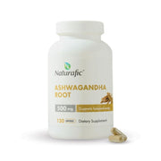Naturafic Ashwagandha Root Capsules 500mg – 120 Vegan Capsules