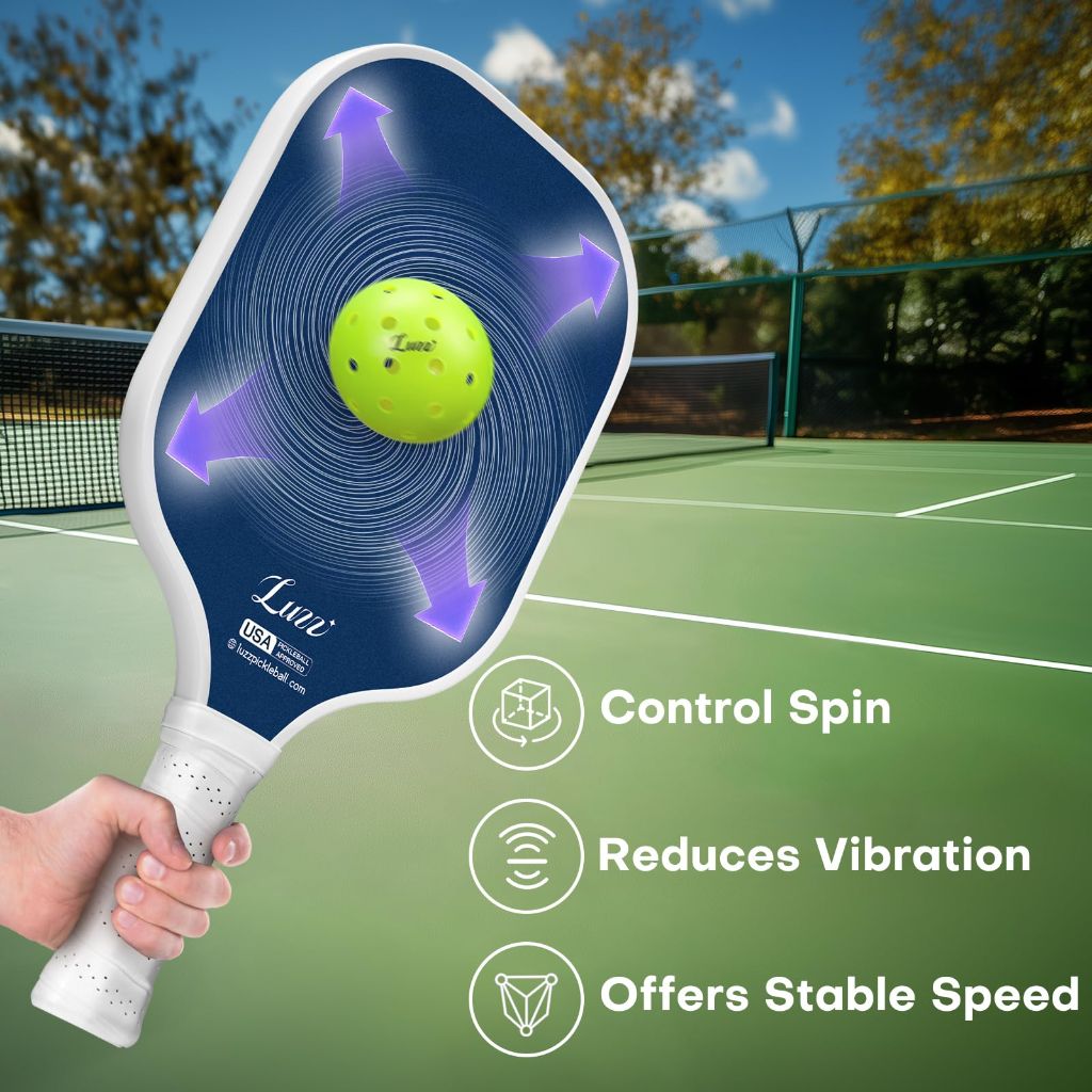 LUZZ Pickleball Paddles Set of 2