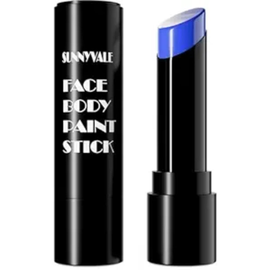 SUNNYVALE Clown Red Face Body Paint Stick Cream, Sweatproof Eye Black for Adults Sports, Hypoallergenic Grease Foundation Makeup for SFX Special Effects Cosplay Costume Parties
