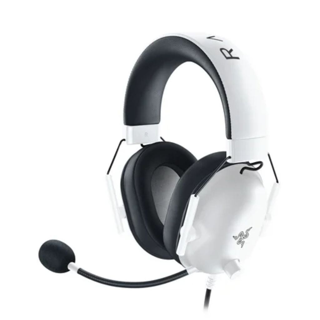 Razer Blackshark V2 X Wired Gaming Headset for PlayStation 4/Nintendo Switch/PC - White