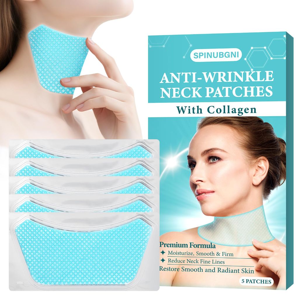 Neck Wrinkle Patches, 5PCS, Neck Tape for Neck Firming and Tightening