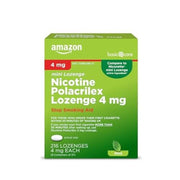 Amazon Basic Care Nicotine Polacrilex Mini Lozenge, 4 Mg (Nicotine), Stop Smoking Aid, Mint Flavor, 216 Count