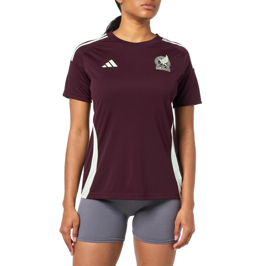 adidas Women's Mexico Jersey - Dark Burgundy, Medium