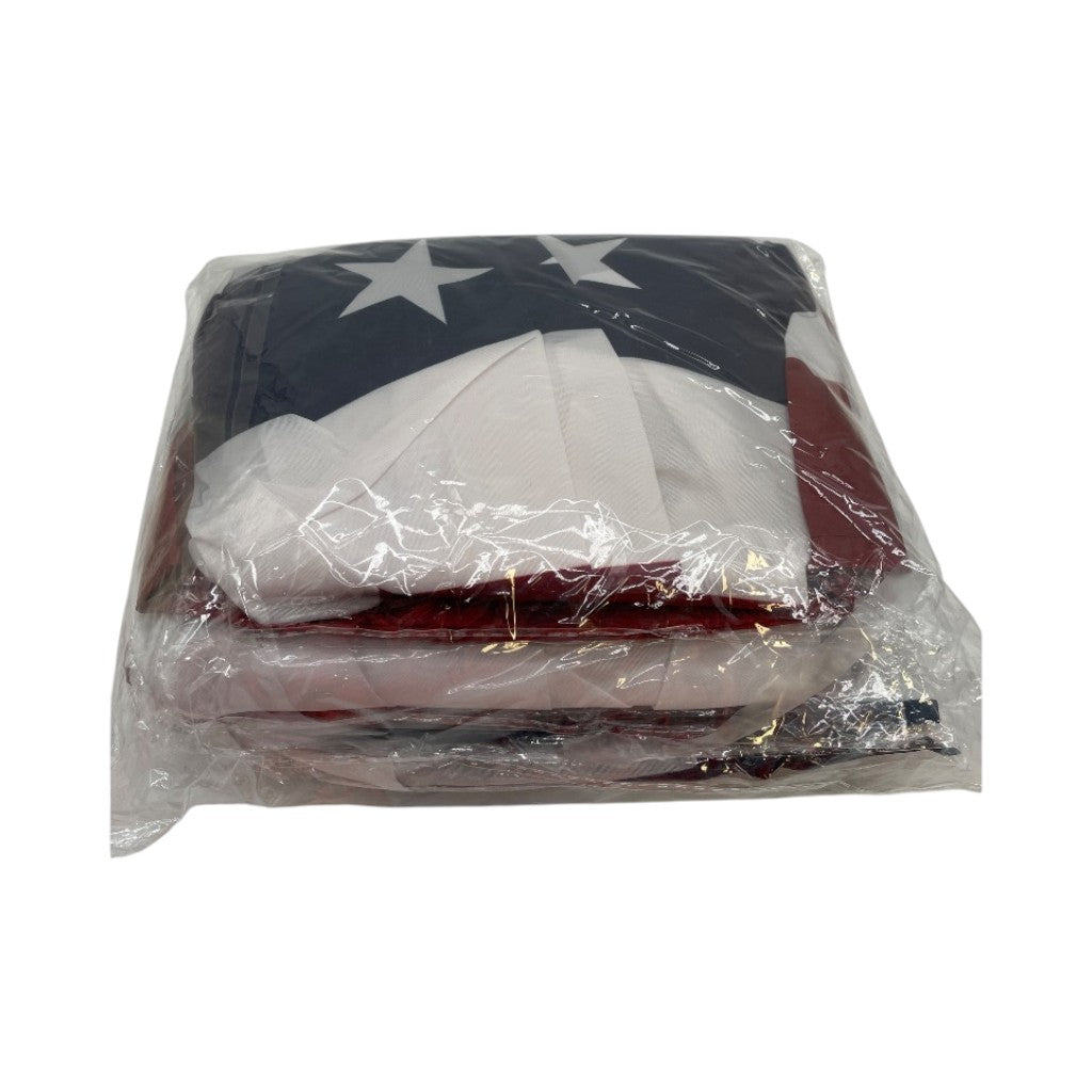 1.5x3 FT American Patriotic Pleated Fan Flag - USA Bunting Flag for 4th of July Decorations Fourth of July Decorations, Half Fan Banner American Flags for Outside, Outdoor Porch Decor-6 Packs