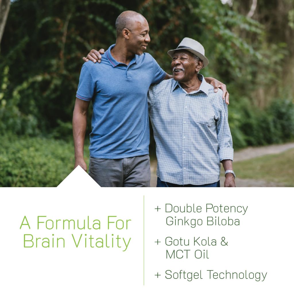 Irwin Naturals Double-Potency Ginkgo Biloba 240mg Extra Strength Brain Health Supplement - 60 Liquid Softgels