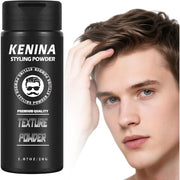 Texture Powder for Men&Women, Volumizing and Texturizing Hair Styling Powder for Men Creates Volume Matte, Lightweight Finish, Men's Hair Root lifting powder Easy to Apply-Travel Essentials(1.05 oz)