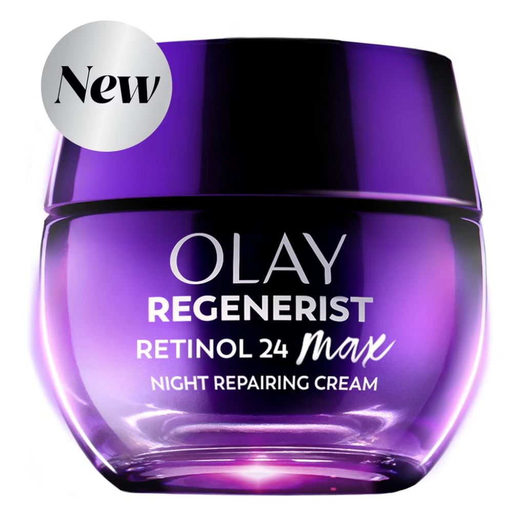 Olay Regenerist Retinol 24 Max Night Face Cream Moisturizer, Fragrance Free - 1.7oz
