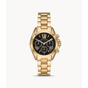 Michael Kors Ladies Bradshaw Chronograph Gold-Tn Stainless Stl 36mm Watch MK6959