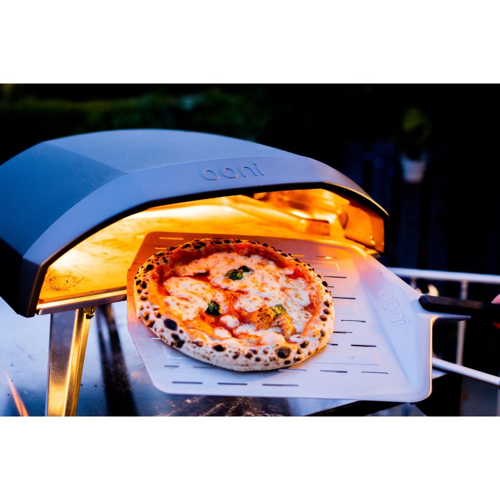 Ooni 12” Perforated Pizza Peel – Aluminum Metal Pizza Peel
