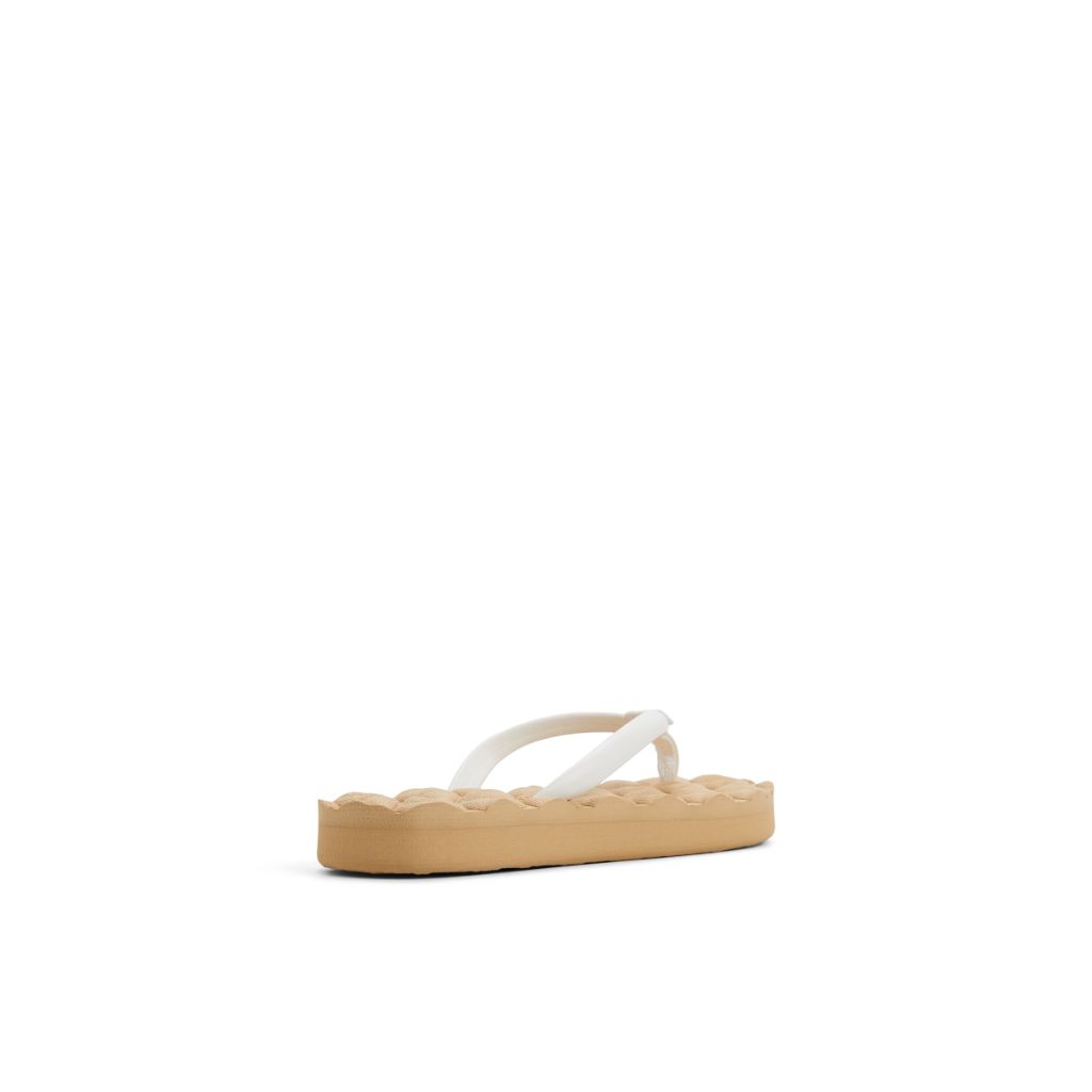 SZ 9, Roxy Women's Shoresoft Flip Flop | White