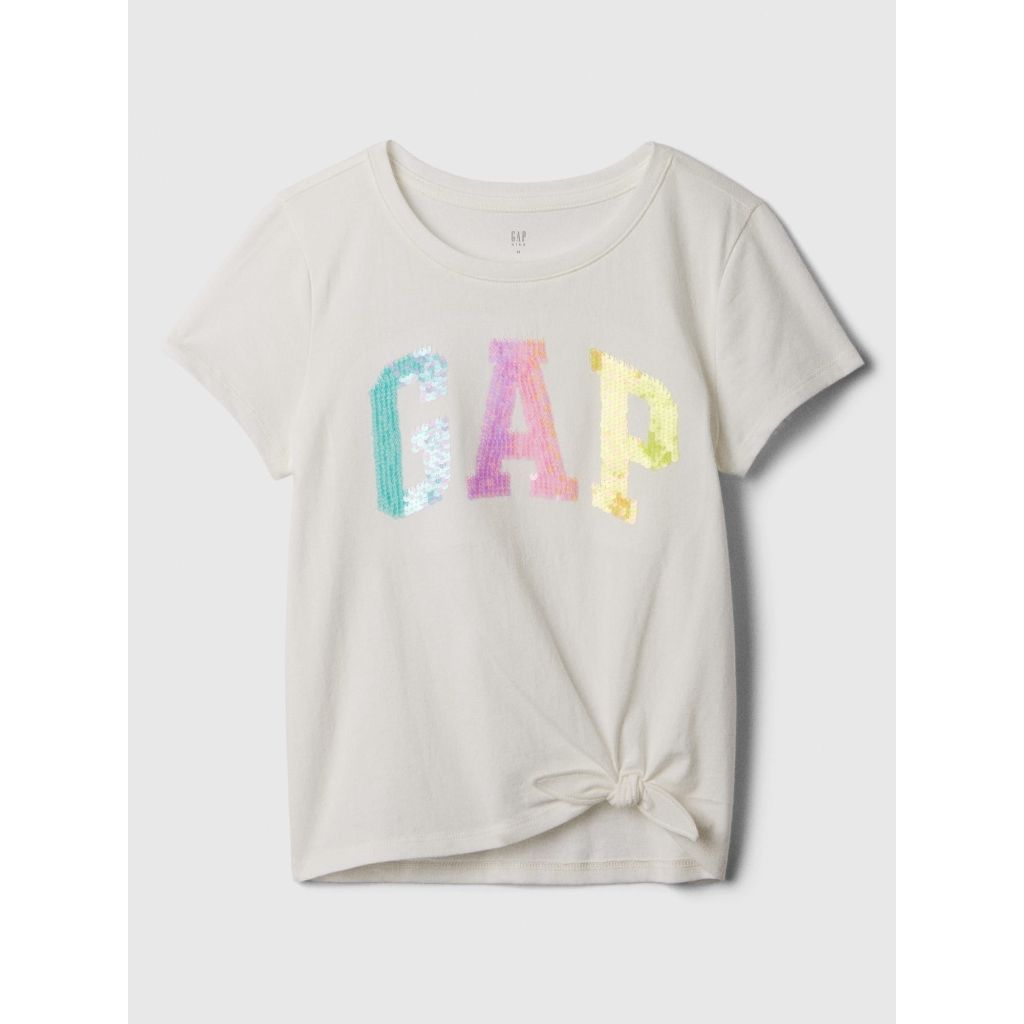 Kids Gap Logo Knot-Tie T-Shirt, Medium