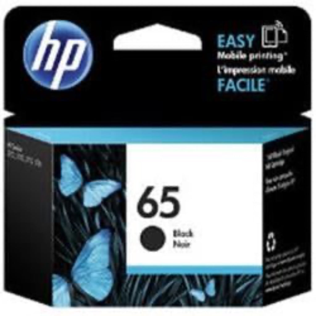HP 65 Standard Yield Ink Cartridge - Black (N9K02AN#14)