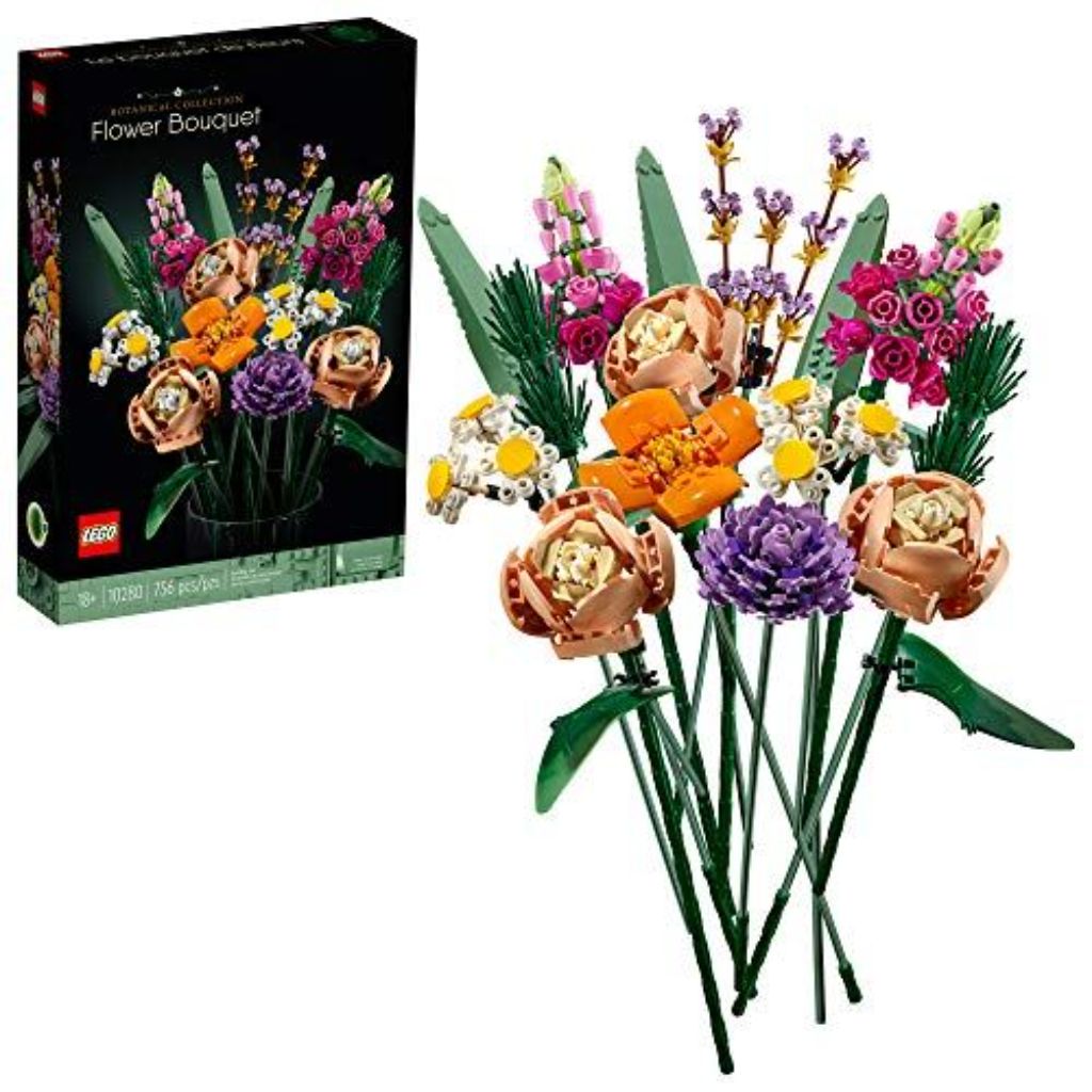 LEGO Botanical Collection Flower Bouquet Building Set 10280 (756 Pieces)