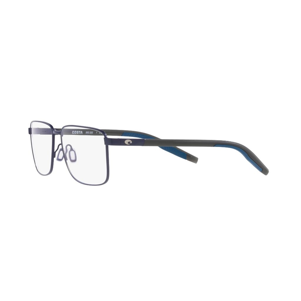 Costa Del Mar Men's Bimini Road 330 Square Eyewear Frames - Pacific Blue, 55 mm