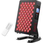 Red Light Therapy Panel, Timer and Remote, 70 LEDs, Touch Screen 630-940nm