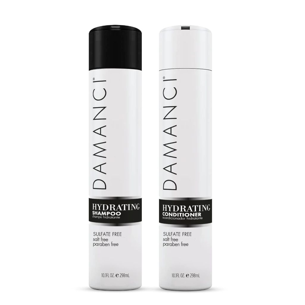 Damanci Hydrating Shampoo and Conditioner Duo, (10oz)