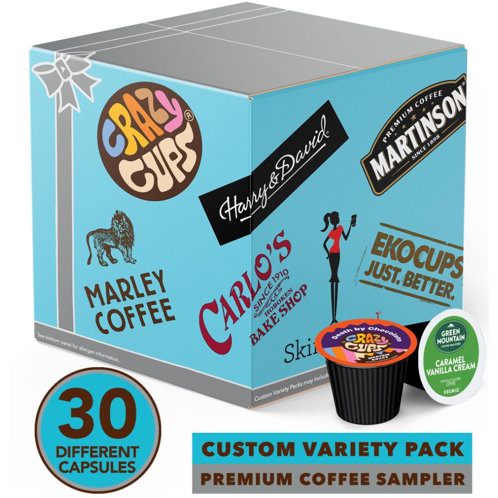 Coffee Variety Sampler Pack for Keurig K-Cup Brewers, 30 Count
