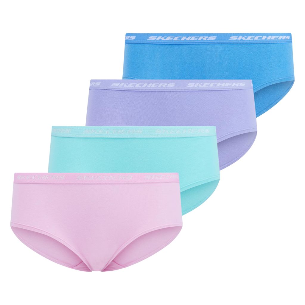 Skechers Girls Underwear 5 Pack and 4 Pack Cotton Panties Sizes 6-14