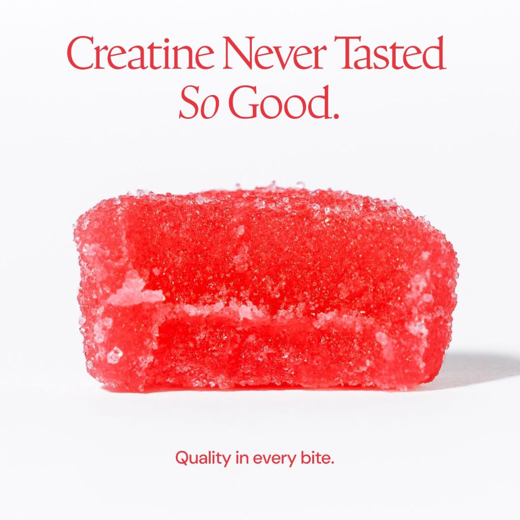 Create Creatine Monohydrate Gummies, 90 gummies (Sour Cherry)