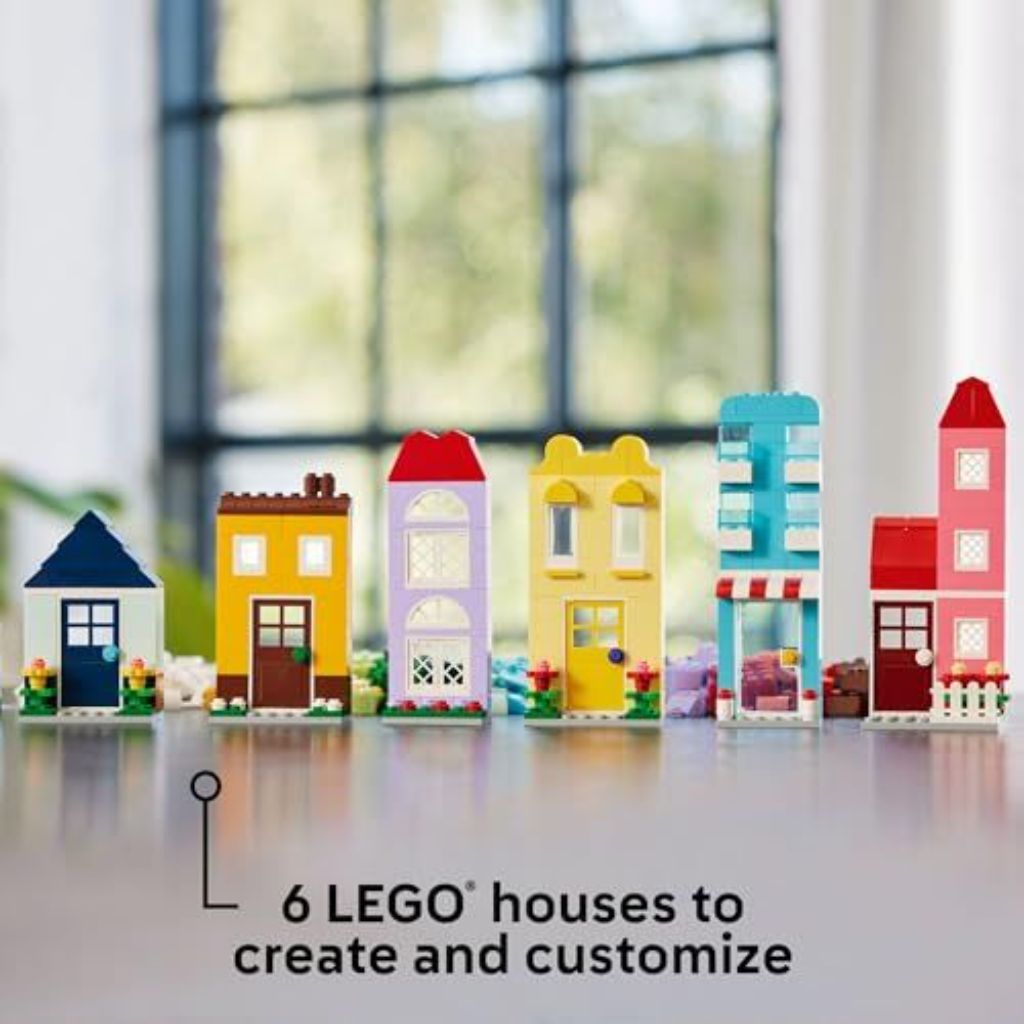 LEGO Classic Creative Houses Building Set 11034, 850 Pieces *Damaged Box*