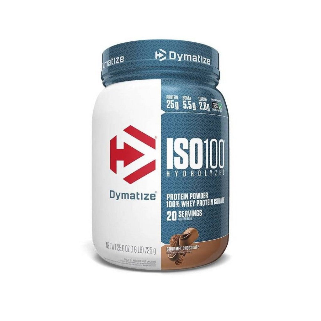 Dymatize Nutrition Iso 100 Hydrolyzed 100% Whey Protein Isolate - Gourmet Chocolate Vitamin | 25 G Protein 22.6 Oz Powder