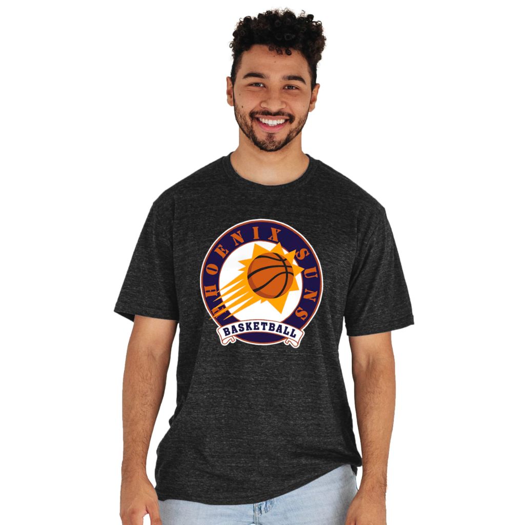 Phoenix Suns NBA Officially Licensed Tri-Blend T-Shirt Black, Medium