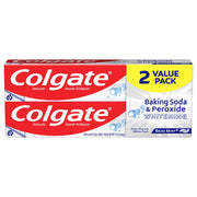 Colgate Baking Soda & Peroxide Whitening Toothpaste - Brisk Mint, 6oz. (2 Pack)