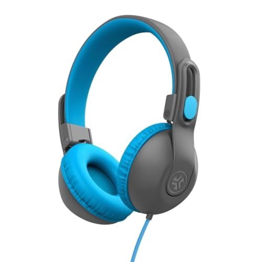 JBuddies Studio 2 Kids On-Ear Wired Headphones - Blue/Gray