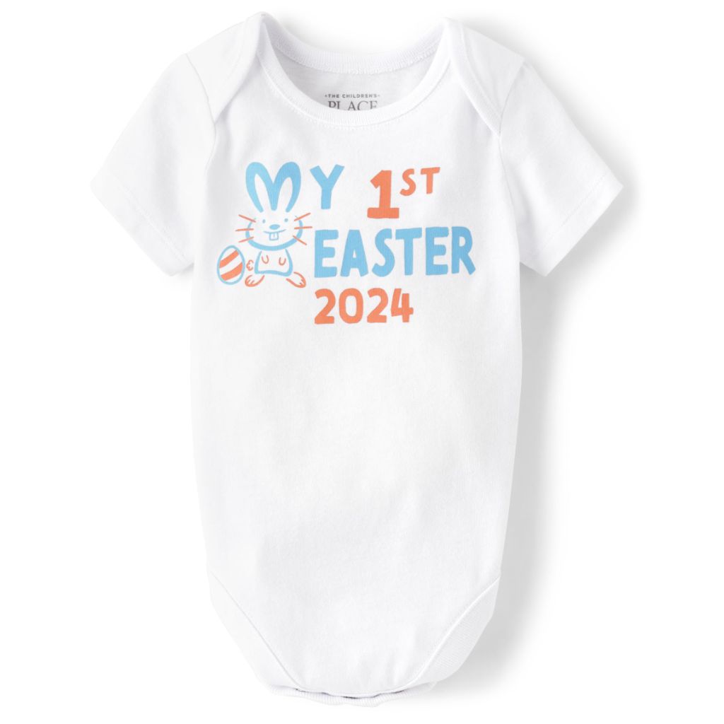 The Children's Place Toddler Short Sleeve Graphic T-Shirt, 0-3 Months