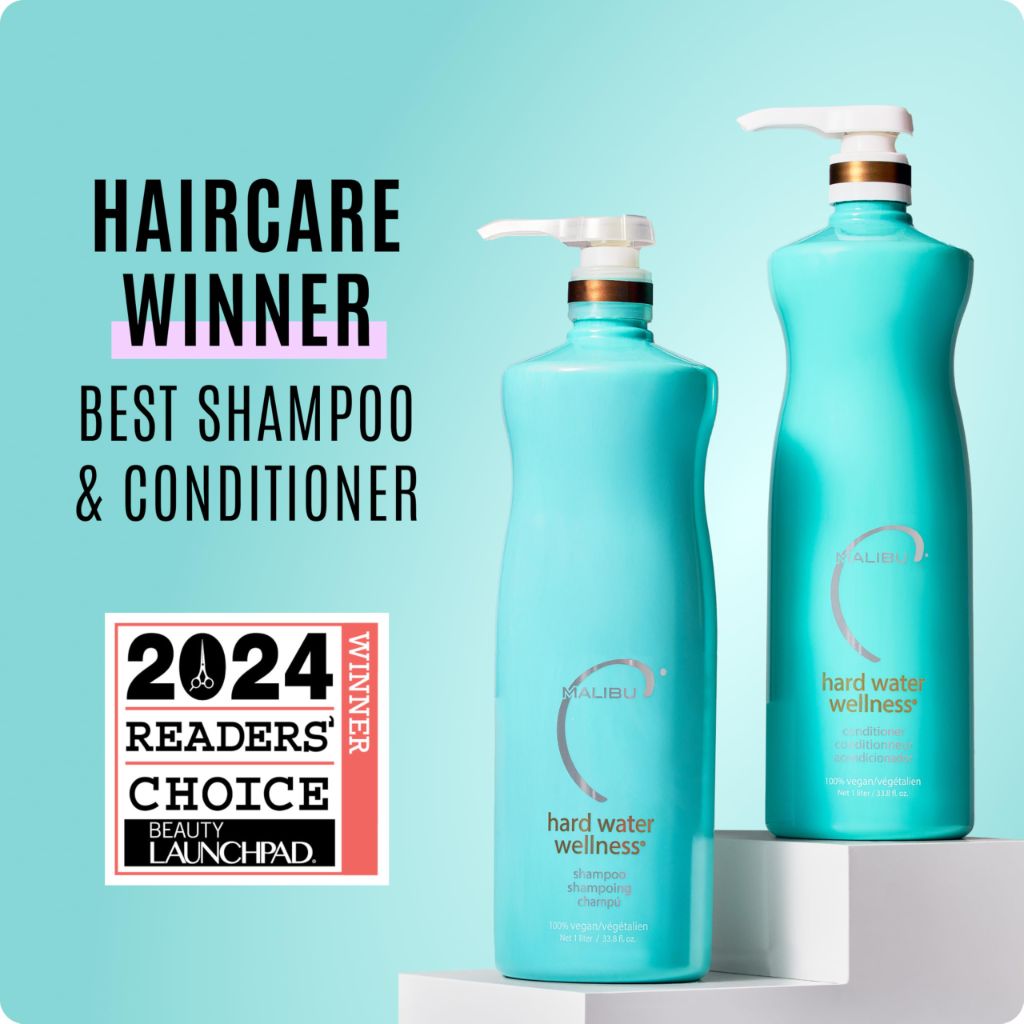Malibu C Hard Water Wellness Shampoo and Conditioner Duo  (33.8oz)