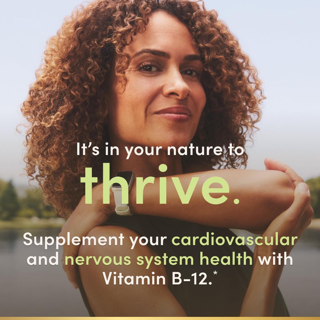 Nature's Bounty Vitamin B12 Gummies, Mixed Berry Flavor, 500mcg, 90 Gummies