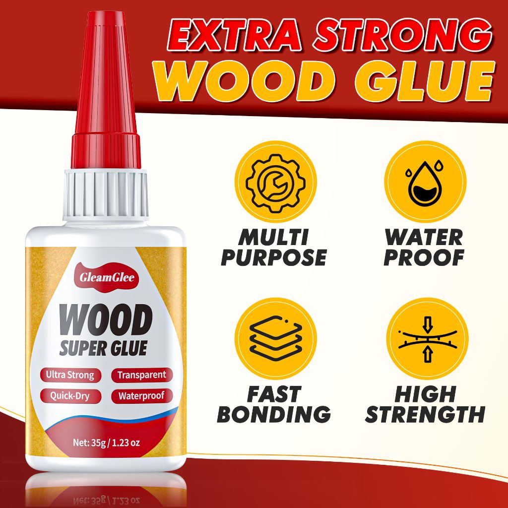 Super Glue for Wood 35g, 2 Pack