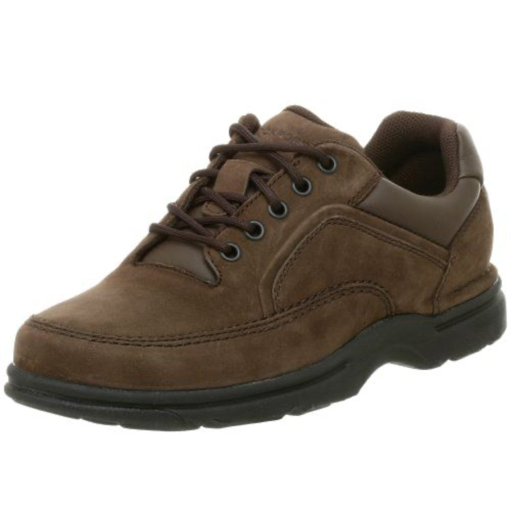 Men's Rockport Eureka Sneakers 11.5 Wide Chocolate Nubuc