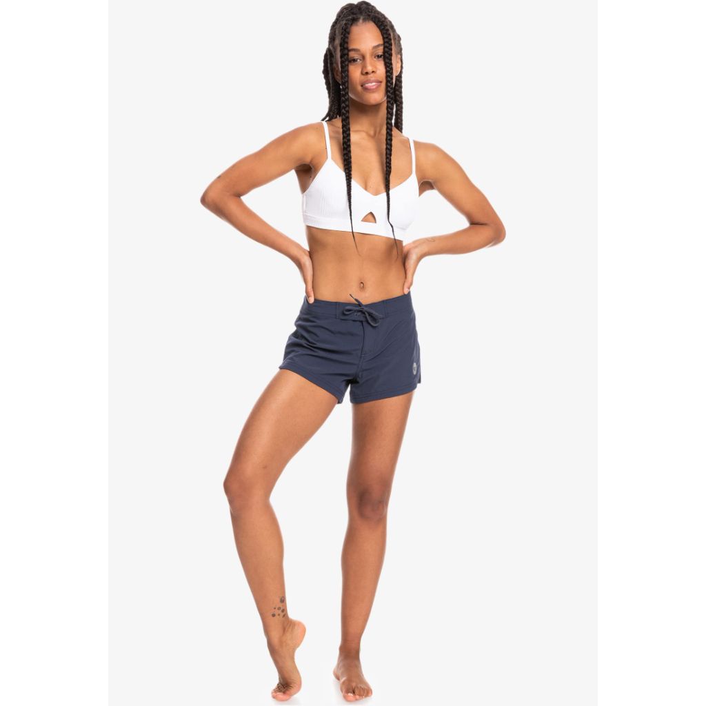 SZ S, Roxy Women's 2" Boardshorts – UPF 50+ Quick-Dry 4-Way Stretch Recycled Swim Shorts | Mood Indigo