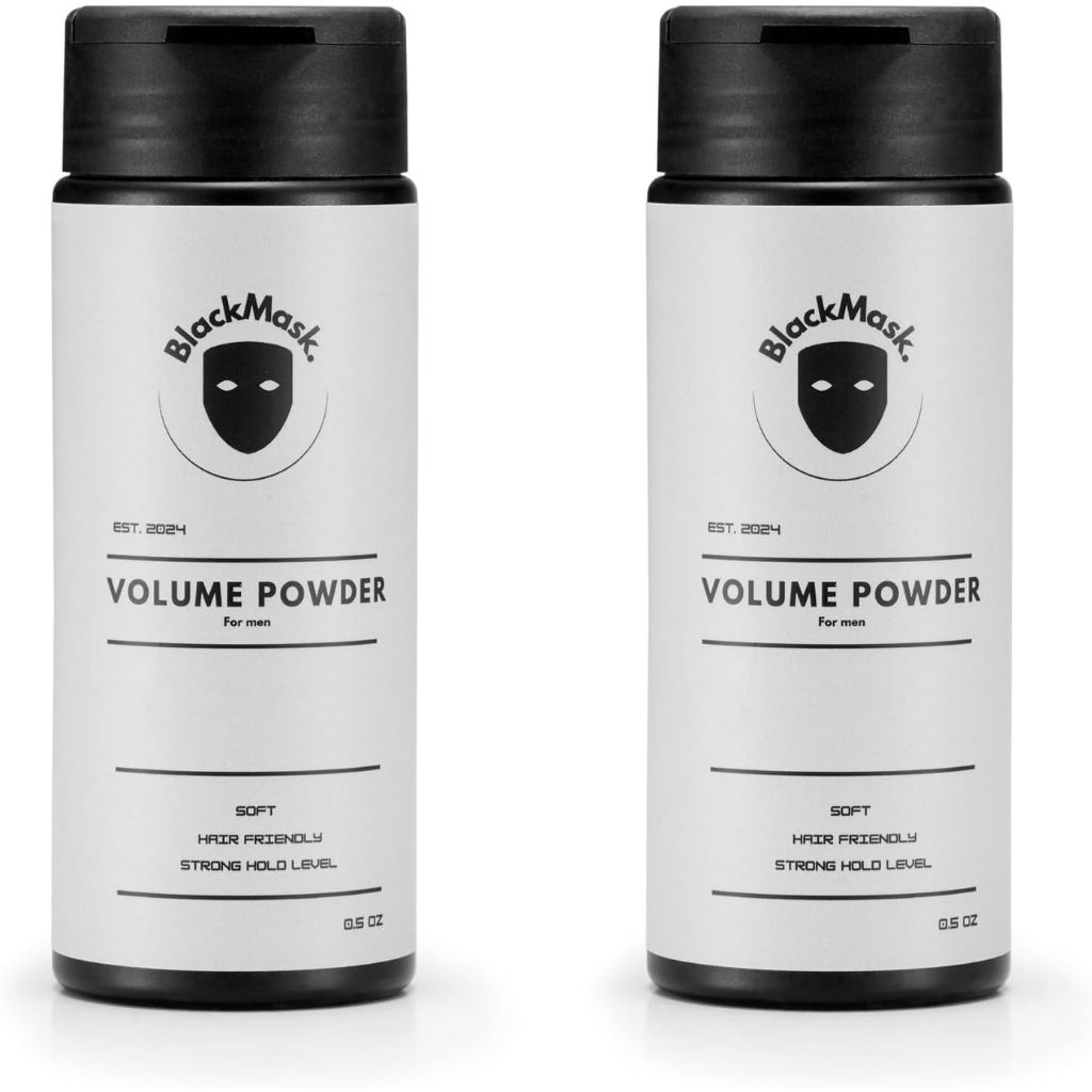 BlackMask Texture Powder for Men, (Pack of 2)