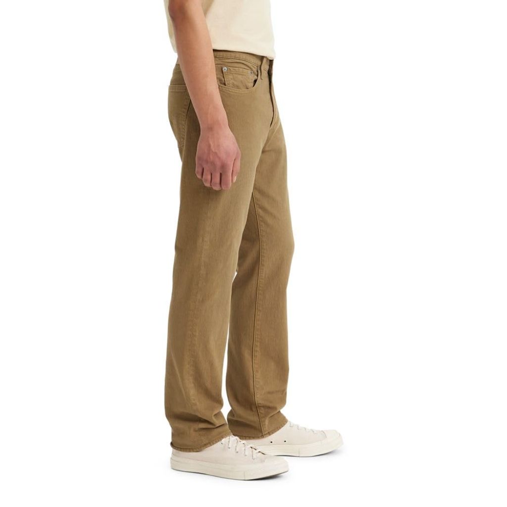 Levi's Men's 514 Straight Fit Jeans, (New) British Khaki, 36W x 32L