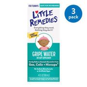 Little Remedies Gripe Water  Colic & Gas Relief  Safe for Newborns  4 Fl Oz  3 Pack BB:8/26