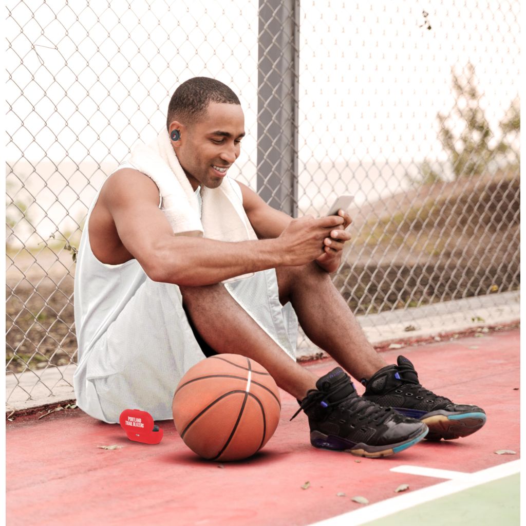 True Wireless Earbuds V.2,Portland Trail Blazers