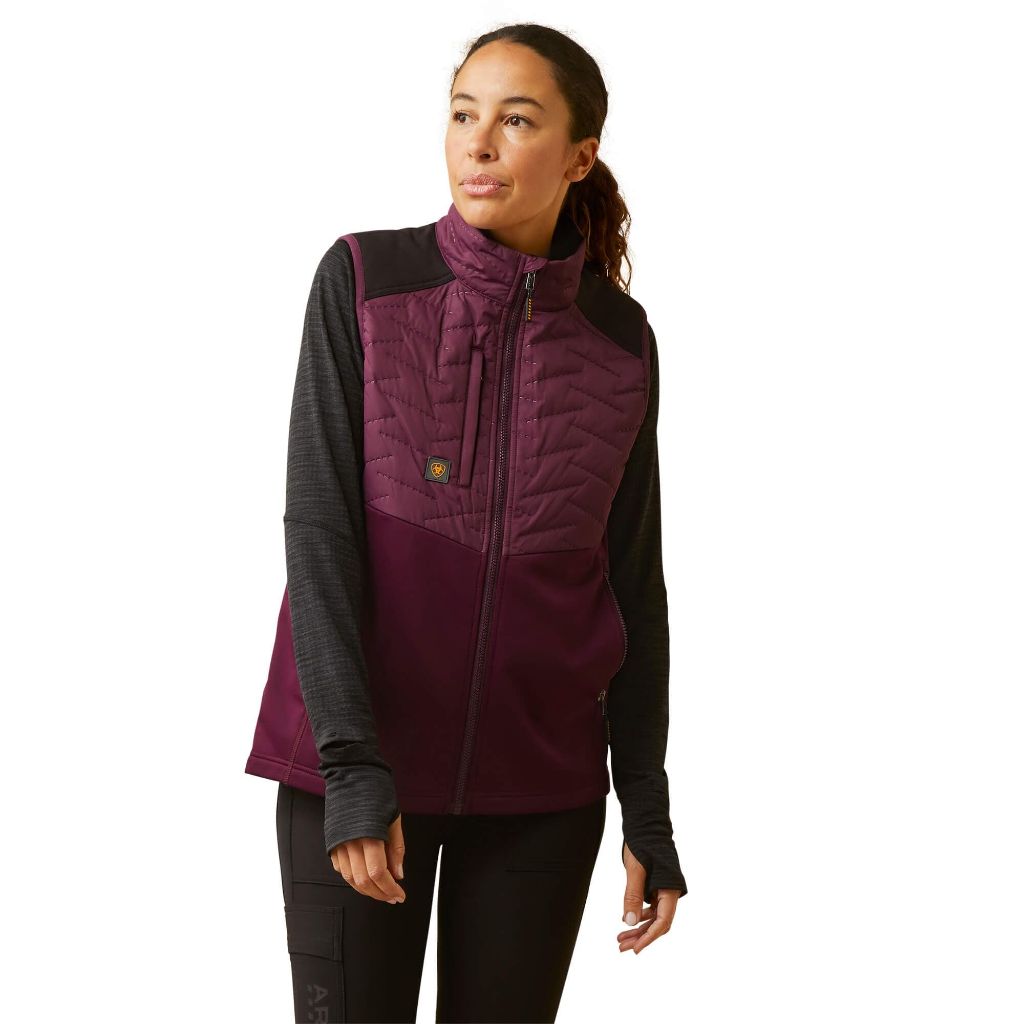ARIAT Women's Rebar Cloud 9 Insulated Vest - Potent Purple, XX-Large