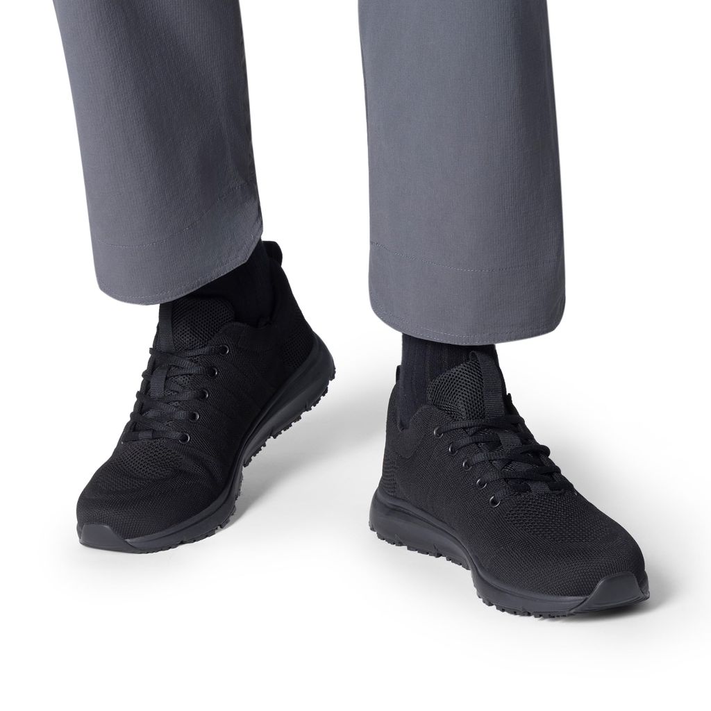 Bruno Marc Men's Non-Slip Sneakers - Black, Size 11