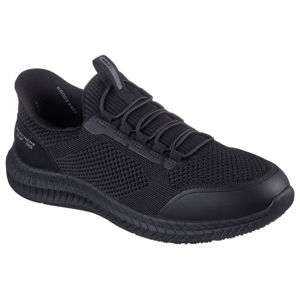 Skechers Hands Free Slip-ins, Men's 8.5, Black, Slip Resistant