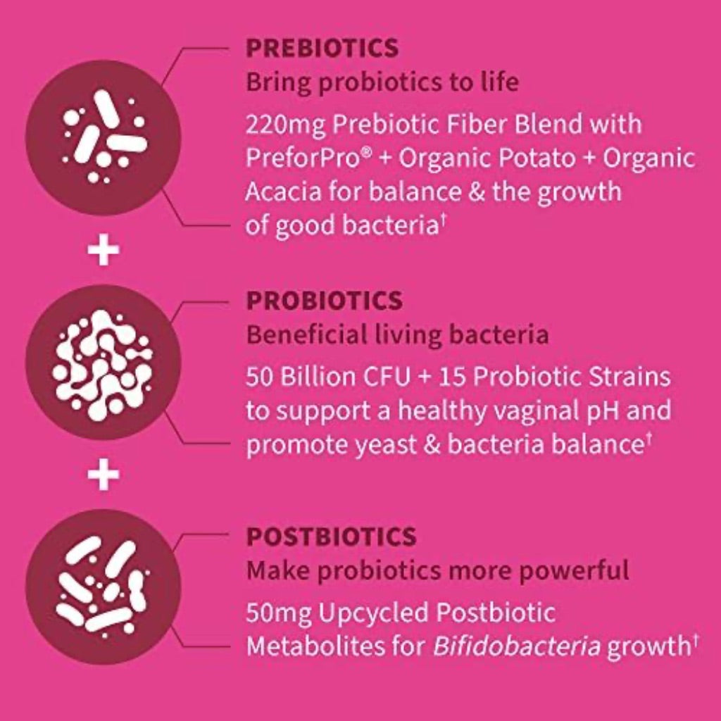 Garden of Life Dr. Formulated Probiotics Women's Ph Supplement Vitamin | 50 Billion | 30 Veg Caps