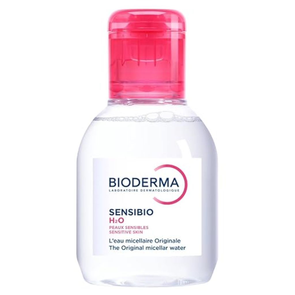 Bioderma Sensibio H2O Soothing Micellar Water Cleanser for Sensitive Skin - 3.3 fl. oz.