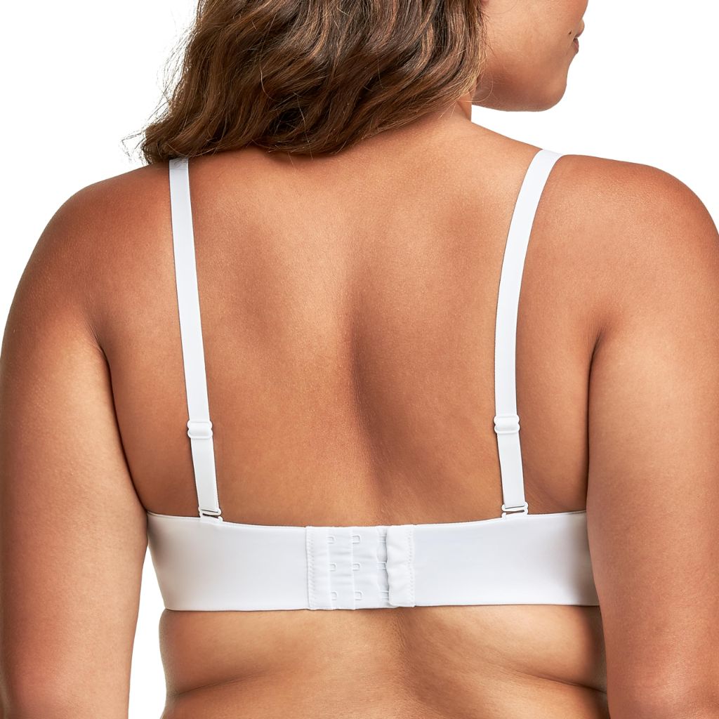 SZ 40C  Maidenform women's Live in Luxe Full Coverage Strapless Multiway Dm9472 Bras, White