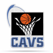 Rico Industries NBA Cleveland Cavaliers NBA Retro Shape Cut Pennant, Team Color, Item Footprint: 18' x 18'
