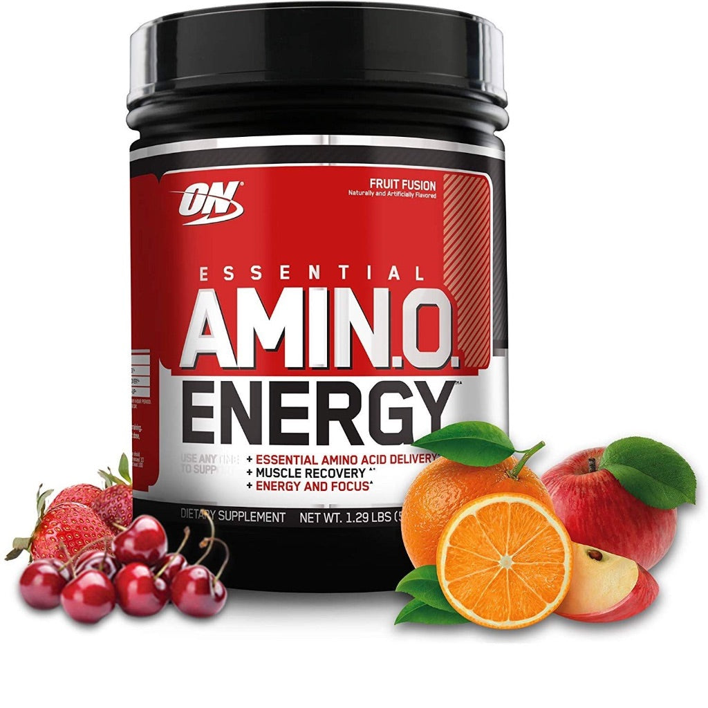 Optimum Nutrition Essential AmiN.O. Energy Recovery Powder - Fruit Fusion, 1.29 lb.