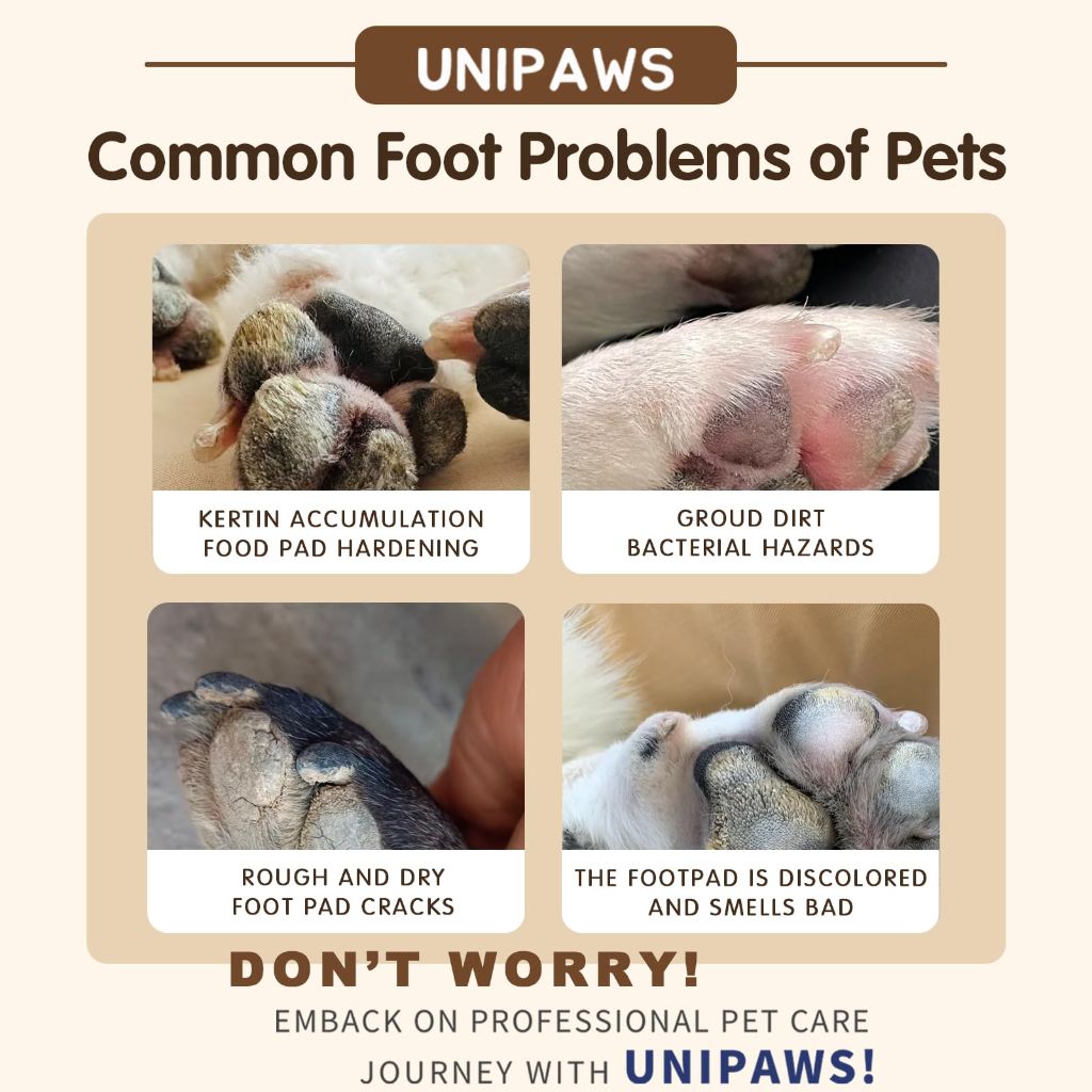 UNIPAWS Probiotic Moisturizing Cream for Dogs & Cats – Made in Korea, 2.1 oz / 60g