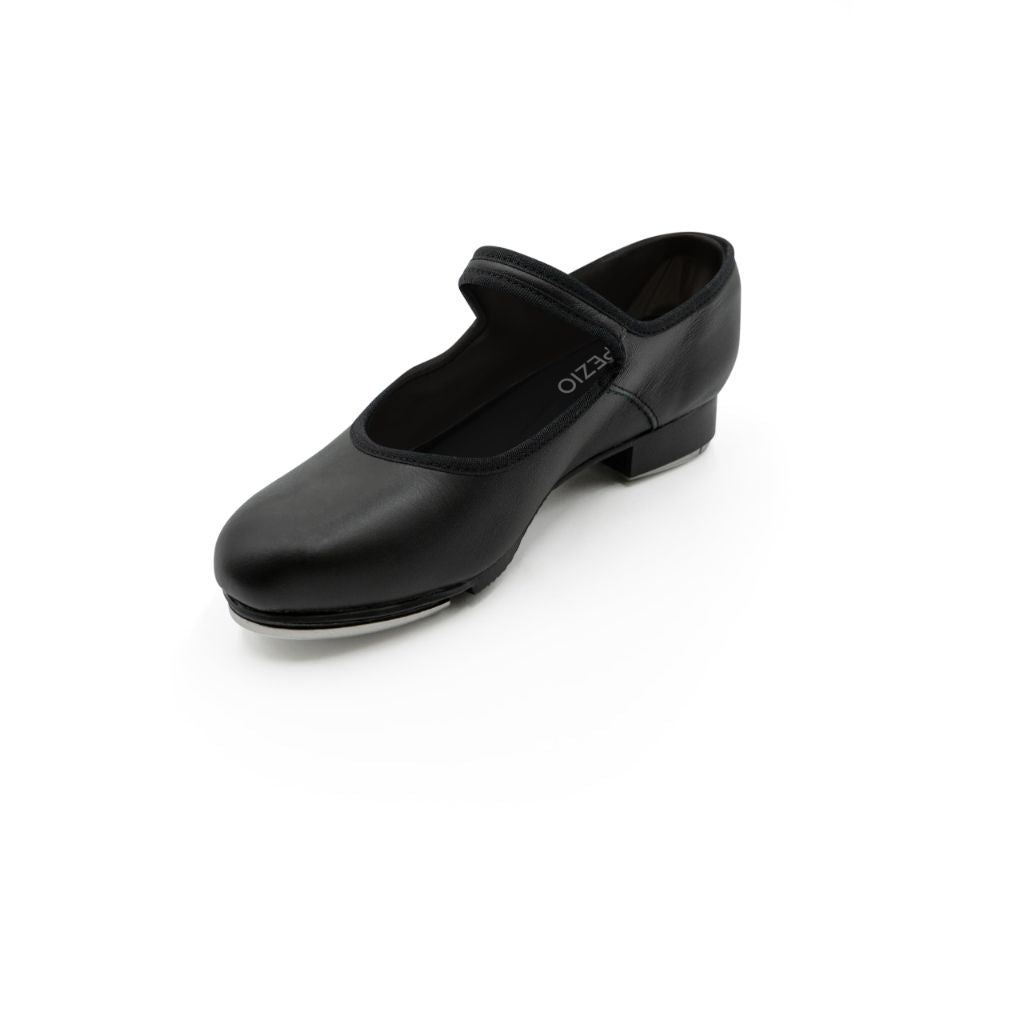 Capezio Kids Girl's Mary Jane - 3800C (Toddler/Little Kid) Black Leather Sneaker 11 Little Kid W