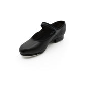Capezio Kids Girl's Mary Jane - 3800C (Toddler/Little Kid) Black Leather Sneaker 11 Little Kid W