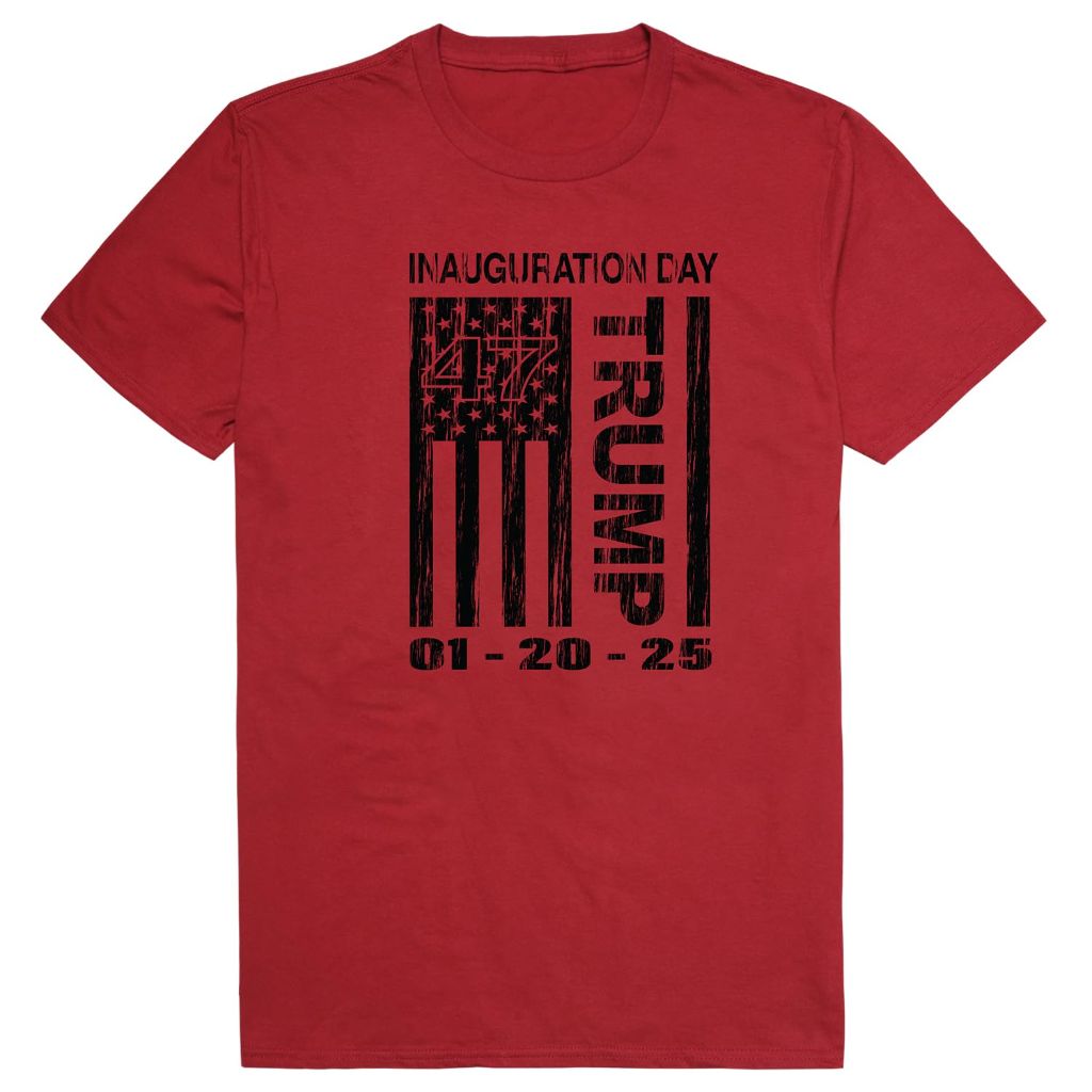 Distressed T's, Trump 1, Cardinal, M